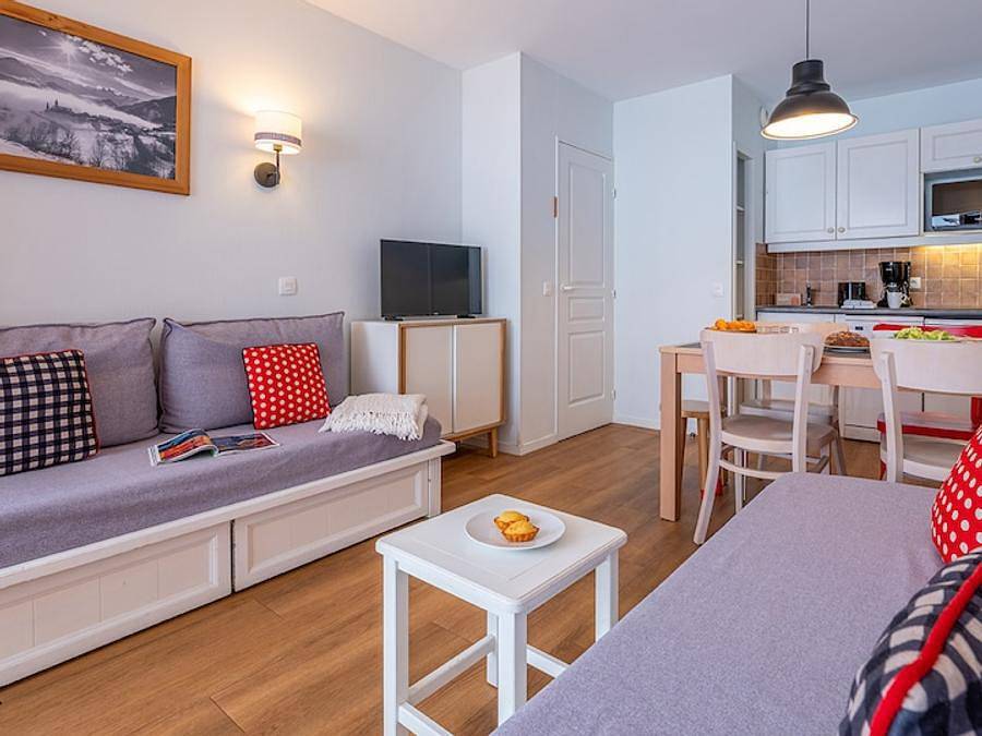 Pierre & Vacances Résidence Le Thabor - Piso 4 personas - 1 habitación - Vista a la montaña in Valmeinier, Región de Saint-Jean-de-Maurienne