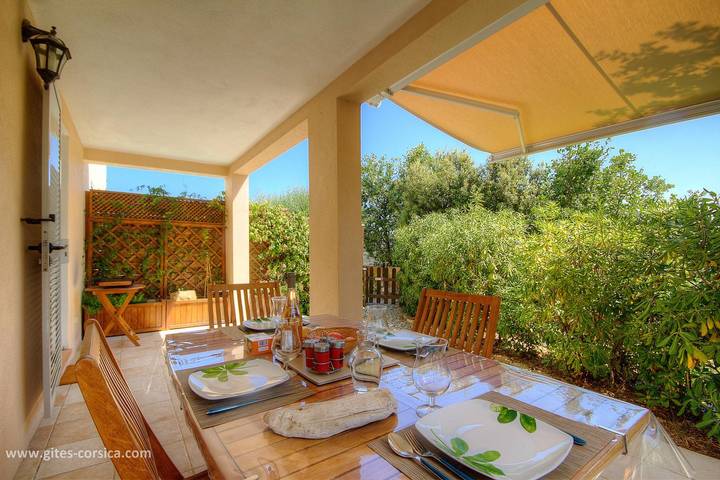 Gîte für 2 Personen, mit Garten