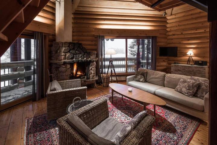 Appart’hôtel pour 4 personnes, avec vue ainsi que jardin et sauna à Rovaniemi - 2