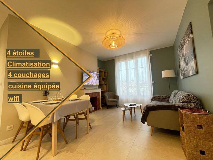 Gîte pour 4 personnes, avec balcon et vue dans Port De Toulon