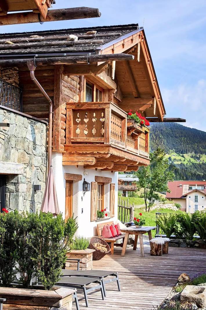 Ferienhaus für 6 Personen, mit Balkon und Terrasse sowie Sauna in Flachau - 2