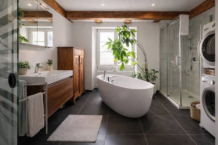 Appartement de vacances pour 2 personnes, avec jardin