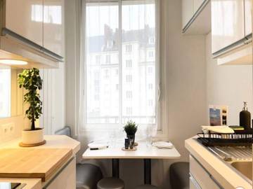 Appartement De Vacances pour 3 Personnes dans Caen, Région de Caen, Photo 2