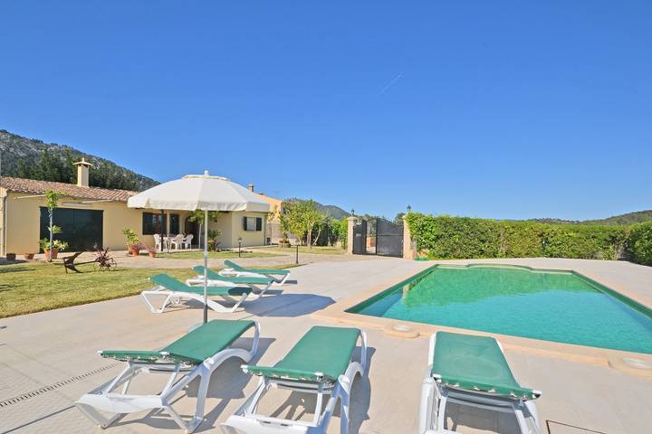 Finca für 6 Personen, mit Terrasse und Garten in Selva - 3