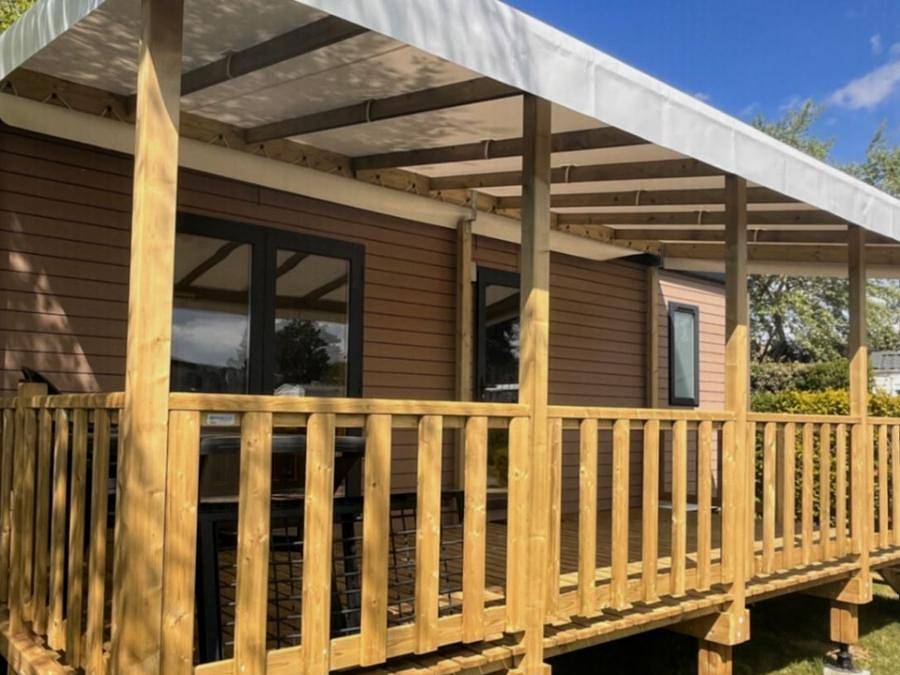 Camping Le Walric - Mobilhome 4 personas - Mobil-home 4 personas confort+ in Saint-Valery-sur-Somme, Región de Abbeville