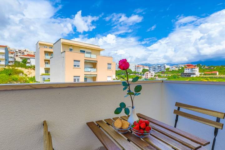 Studio pour 3 personnes, avec balcon, adapté aux familles - 1