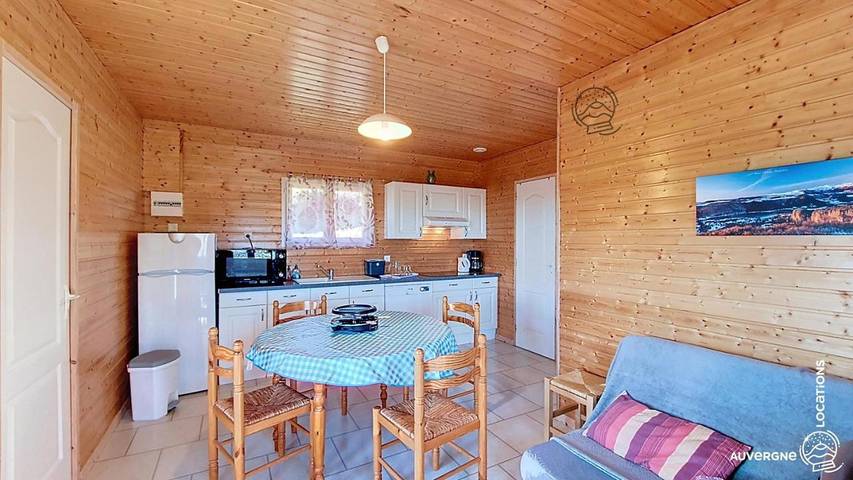 Chalet pour 5 personnes, avec vue ainsi que terrasse et jardin - 1