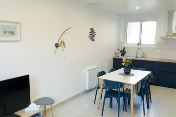 Gîte pour 5 personnes, avec jardin et terrasse dans Palais Bénédictine (Fécamp)