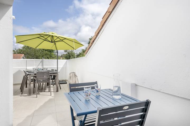 Appartement de vacances pour 6 personnes, avec terrasse à Pornic