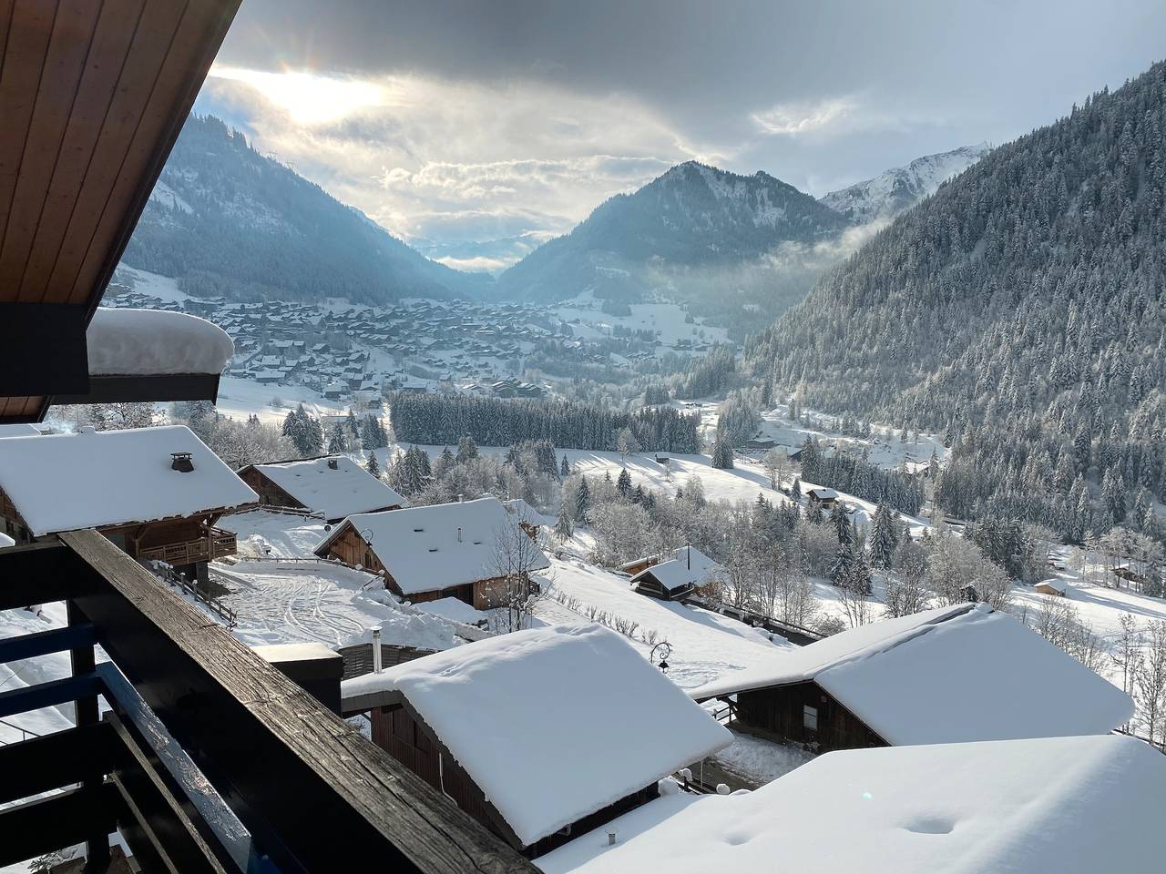 Maison de vacances 'Châtel - Calme Et Spacieux' avec vue sur la montagne, terrasse privée in Chatel, Les Portes du Soleil