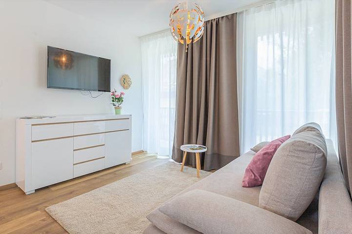 Ferienwohnung für 4 Personen, mit Garten und Sauna - 1