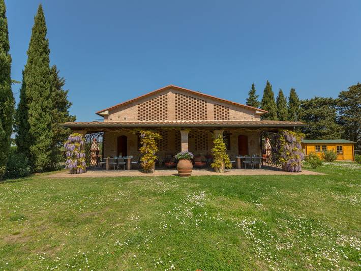 Ferienwohnung für 7 Personen, mit Garten und Terrasse, mit Haustier