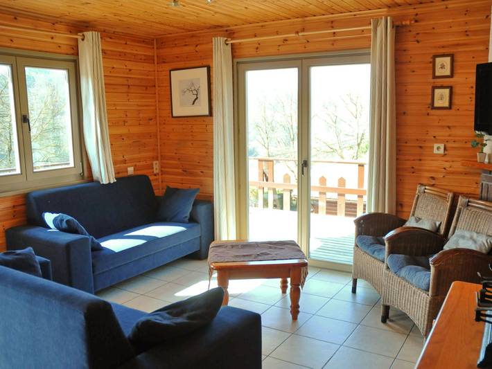 Location de vacances pour 8 personnes, avec sauna et terrasse, adapté aux familles à La Roche-en-Ardenne - 2
