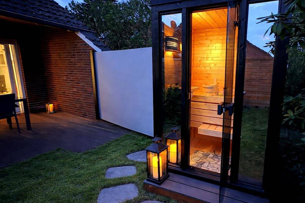 Modernes Ferienhaus Sand & Siel Dangast mit Gartensauna in Dangast, Varel