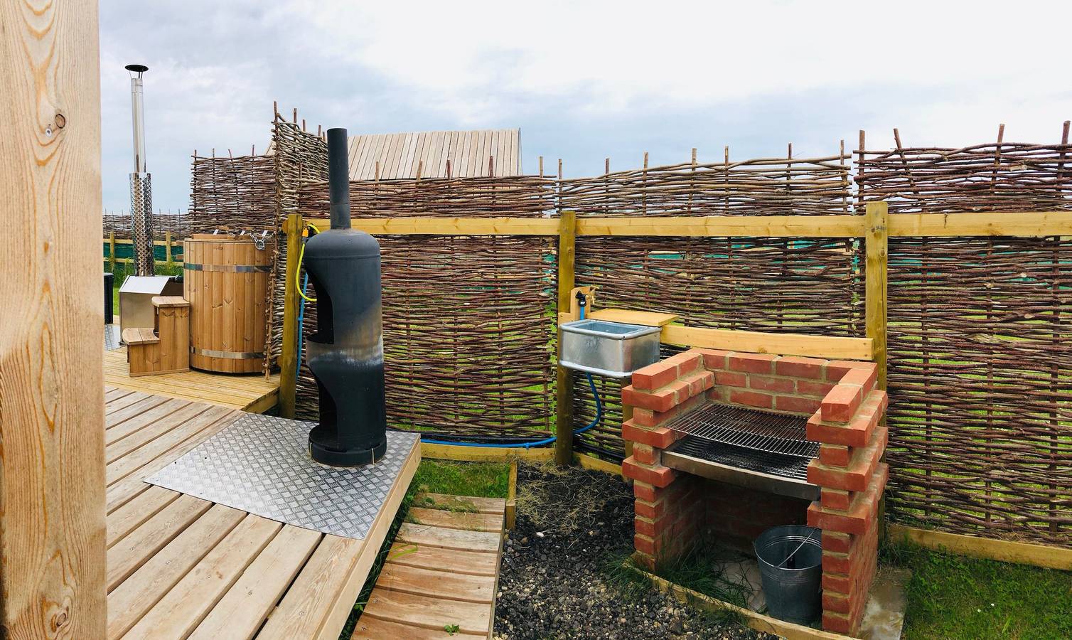 Glamping für 4 Personen mit Garten in Point Clear, St Osyth