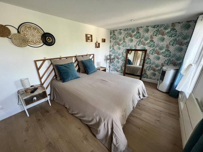 Maison de vacances pour 2 personnes, avec vue ainsi que jardin et piscine