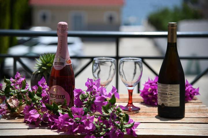Apartamento para 2 personas, con jardín y vistas en Delfos