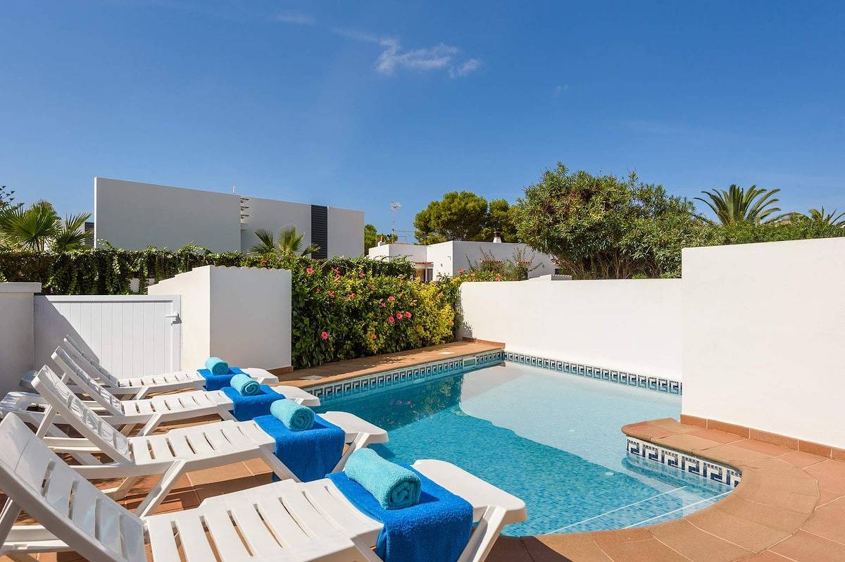 Villa Arena in Cala Blanca, Ciutadella