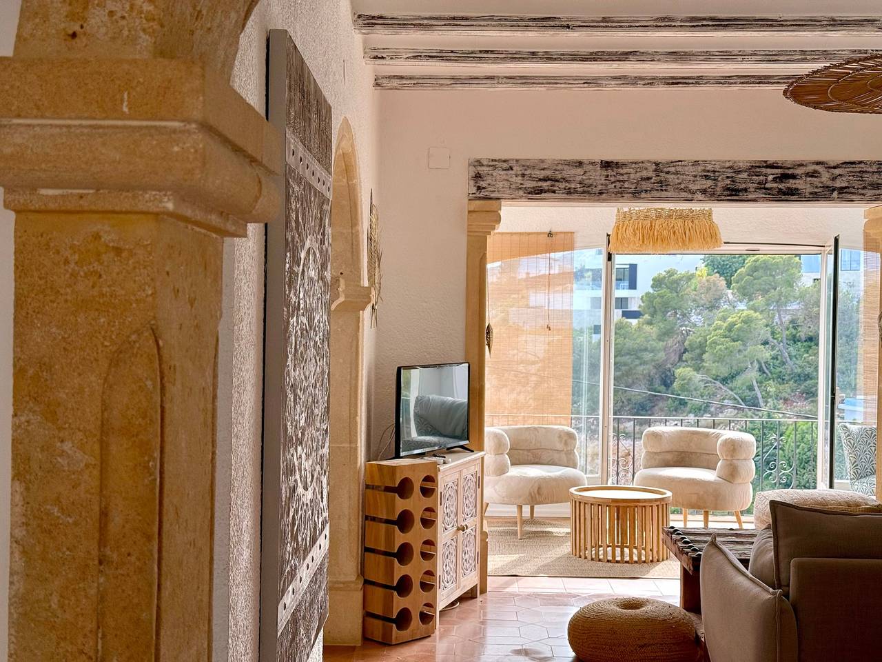 Villa vue mer Granadella à Jávea avec piscine et barbecue pour séjours familiaux hebdomadaires in Granadella, Jávea
