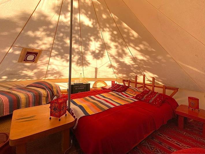 Camping für 5 Personen, mit Pool und Garten sowie Ausblick in der Maremma - 2