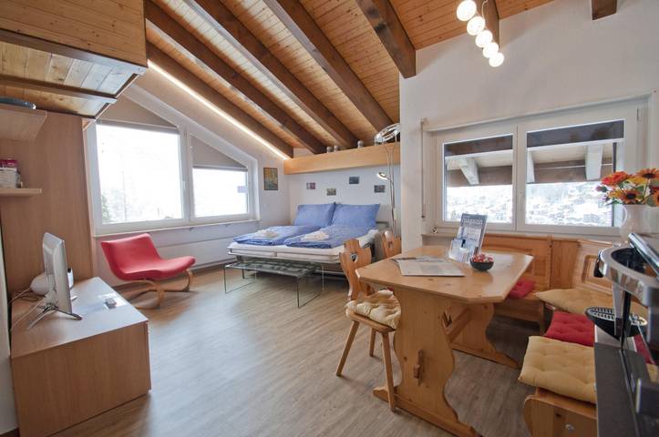 Ganze Wohnung, Haus Bodmen A, Studio Riffelsee in Zermatt, Walliser Alpen