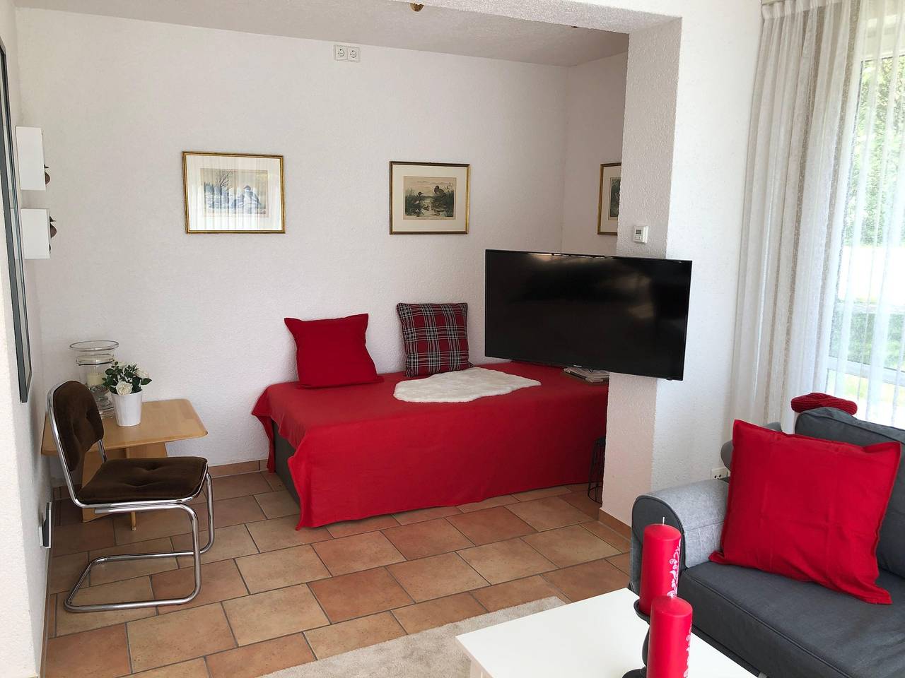 Apartamento vacacional entero, Ferienhaus Hirschrudel - Ferienwohnung 1 in Katzow, Pomerania Occidental