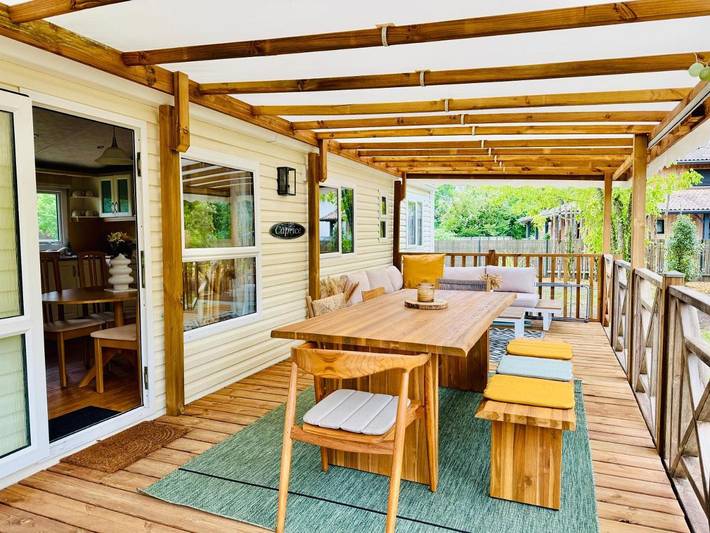 Chalet pour 6 personnes, avec terrasse, animaux acceptés