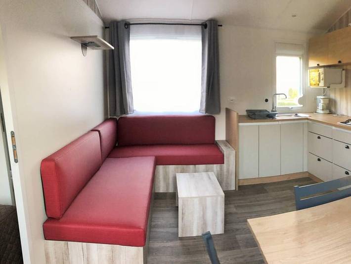Flower Camping de La Grande Lande - Mobilhome 6 personnes - Premium - Tv - 2 salle de bains - 3 chambres in Moëlan-sur-Mer, Région de Quimper