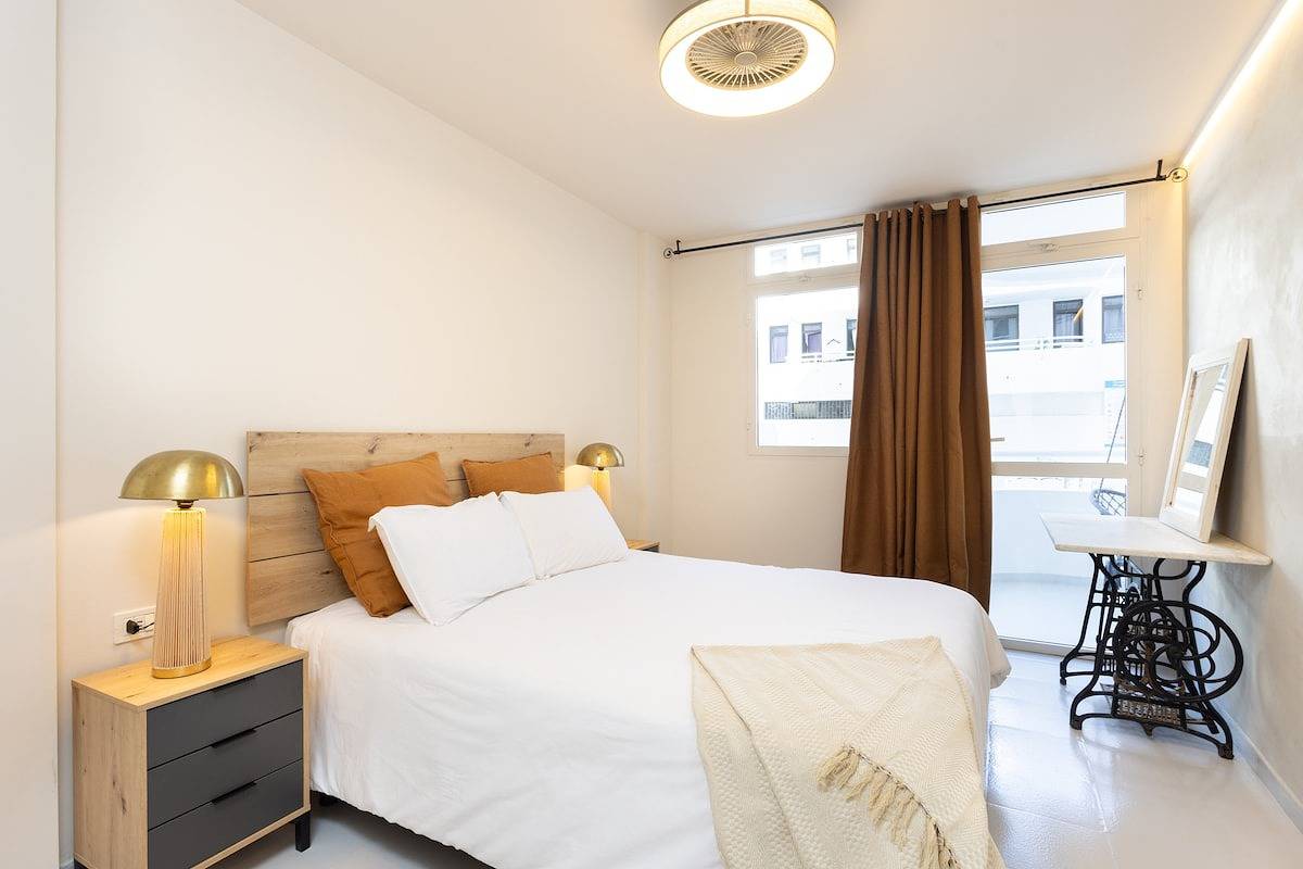 Ganze Wohnung, Ferienwohnung für 3 Personen mit Terrasse in Playa el Médano, Granadilla de Abona
