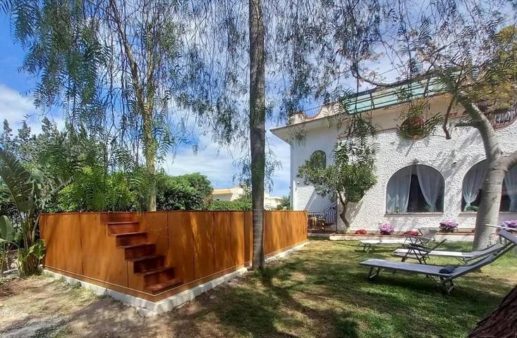 Villa per 8 persone, con Balcone e Terrazza nonché Piscina e Panorama a Addaura