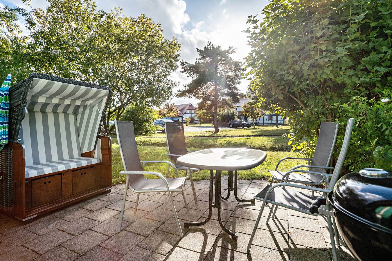 Ferienhaus 'Benny' mit Terrasse und Wi-Fi in Kreptitz, Dranske