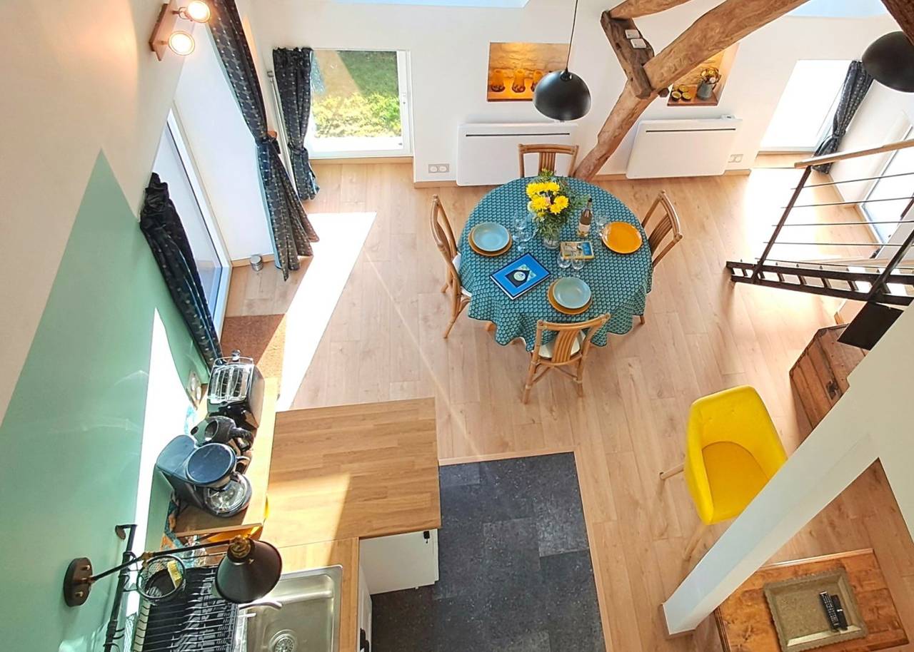 "Le P'tit Vert" loft convivial à la campagne / Caen in Saint-Germain-en-Plaine, Région de Caen