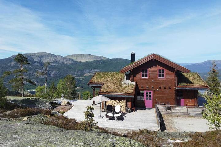 Ferienhaus für 7 Personen, mit Garten und Sauna in Telemark