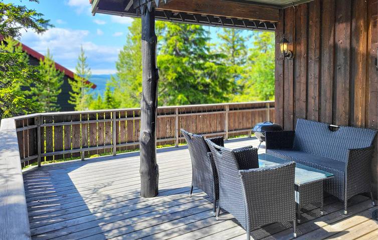 Ferienhaus für 4 Personen mit Terrasse in Hafjell, Øyer