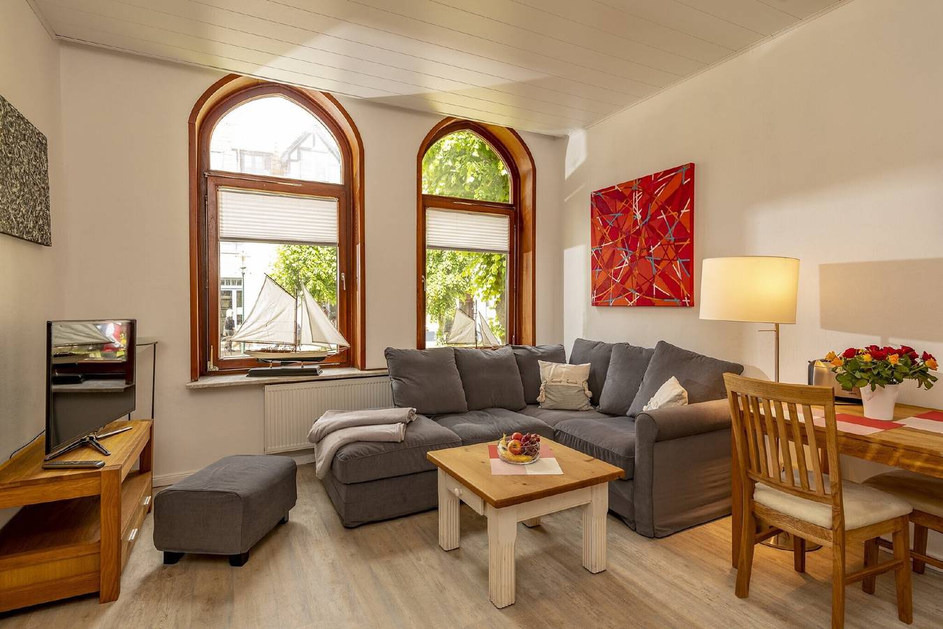 Ganze Wohnung, Ferienwohnung 'Nickel 2' mit Gemeinschaftsgarten und Wi-Fi in Arnis, Kappeln & Umgebung