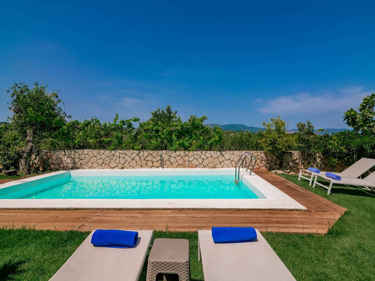 Villa für 7 Personen mit Meerblick in Tragaki, Zakynthos