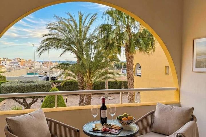 Appartement de vacances pour 4 personnes, avec jardin ainsi que piscine et balcon - 1