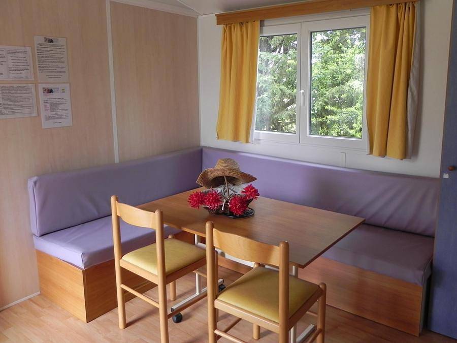 Camping L'Offrerie - Dordogne - Périgord noir - Mobilhome 4 personas - Mobil-home Eco - Confort, 28 m², 2 dormitorios - Llegada los sábados en julio y agosto in Rouffignac-Saint-Cernin-de-Reilhac, Périgord Noir