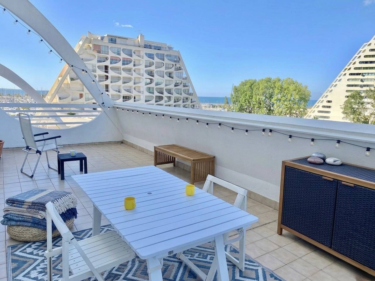 Monolocale intero, Monolocale per 2 persone in La Grande-Motte, Costa mediterranea (Francia)