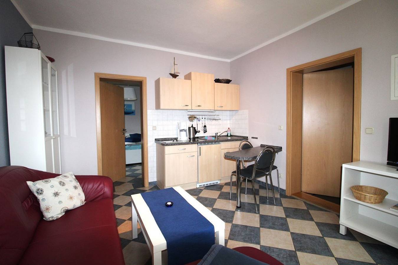 Geheel appartement, Das Kapitänshaus in Wustrow, die schmalste Stelle des Fischlandes in Wustrow, Fischland