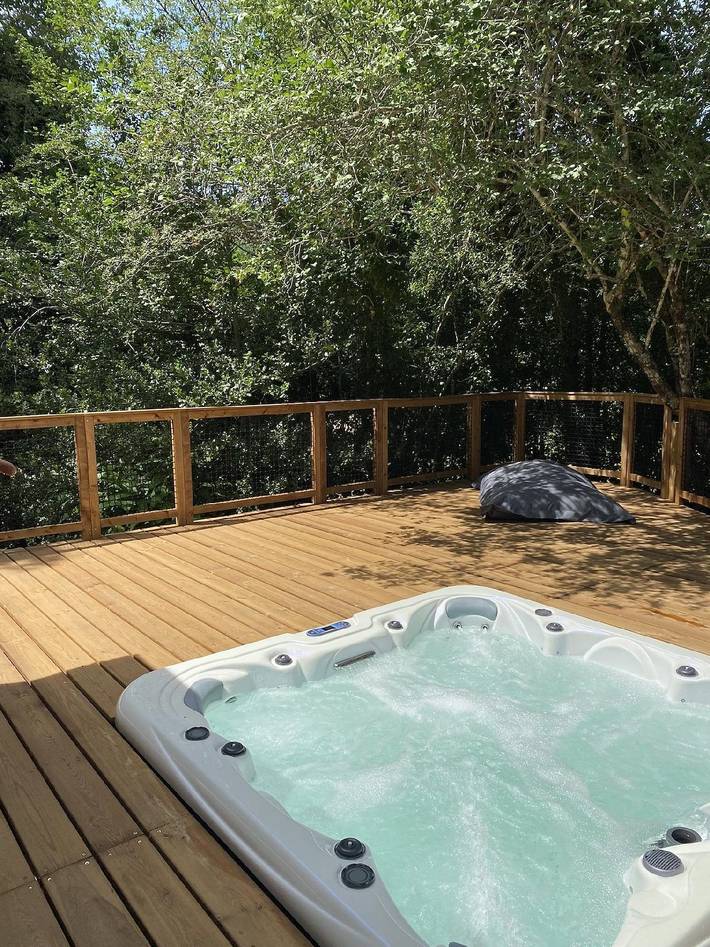 Appartement de vacances pour 6 personnes, avec jardin et jacuzzi