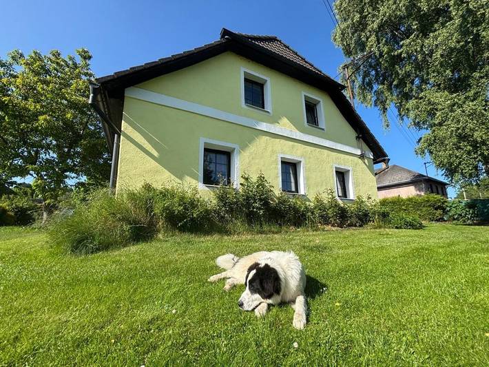 Ferienhaus für 13 Personen, mit Sauna und Garten, mit Haustier