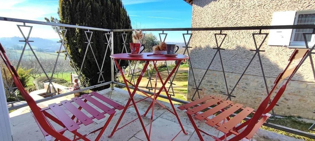 Location de vacances pour 6 personnes, avec jardin et balcon à Badefols-d'Ans - 3