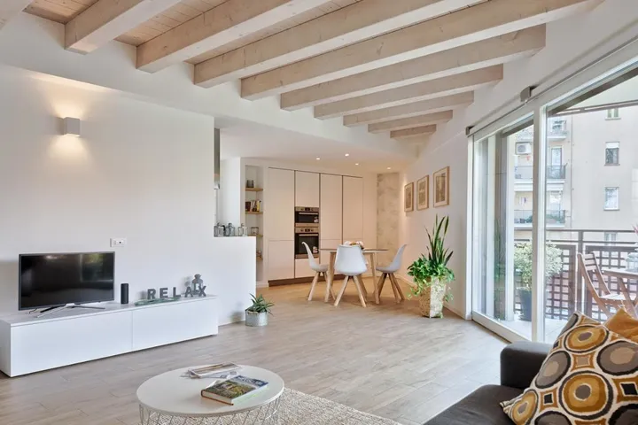 Apartamento de vacaciones para 4 personas, con vistas y jardín - 1