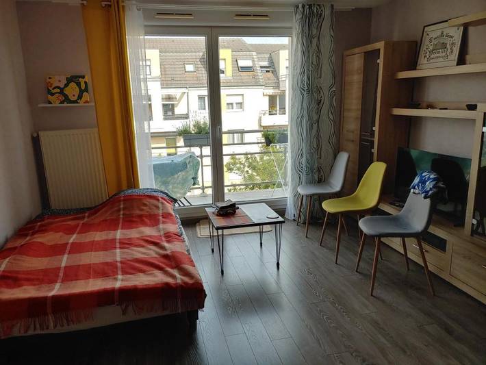 Gîte pour 2 personnes, avec balcon et vue à Bischheim - 3