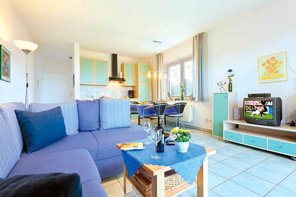 Apartamento vacacional entero, Ferienwohnung Kiek Ut Eg, Nr. 2 in Weitendorf-Hof, North-West Mecklenburg (Wismar region)