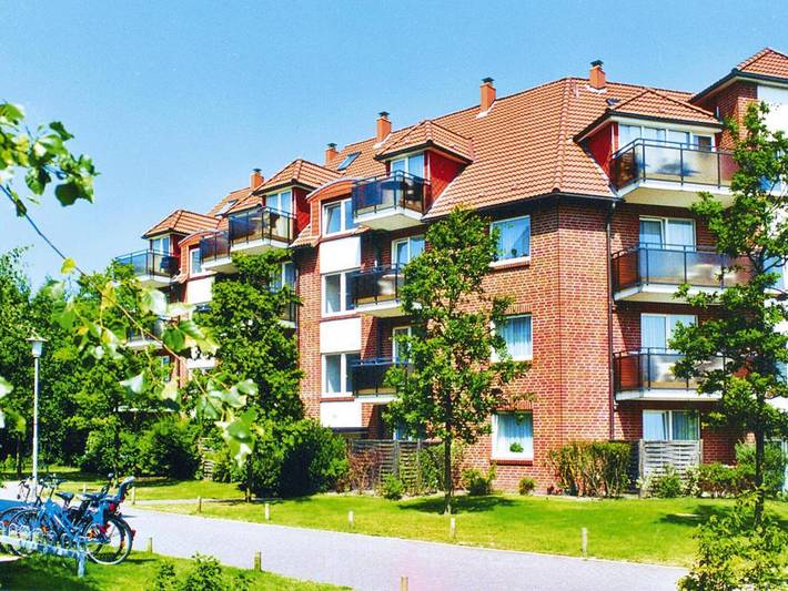 Ferienwohnung für 2 Personen, mit Balkon/Terrasse und Pool sowie Sauna in Döse