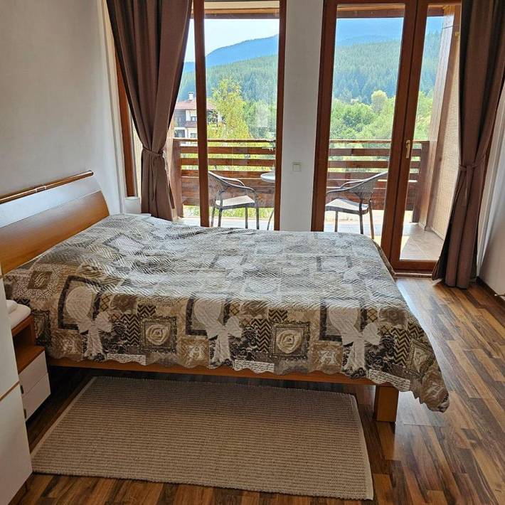 Gîte pour 3 personnes, avec vue ainsi que sauna et balcon dans Bansko