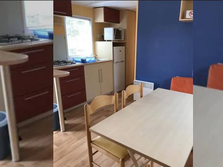Camping Le Kervastard - Mobilheim 5 personen - Mobil Home 2 Zimmer Standard in Fouesnant, Côte de Cornouaille