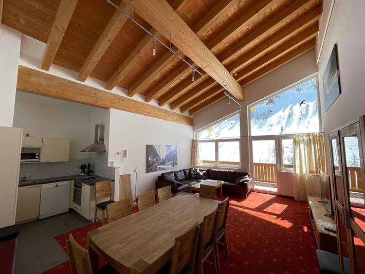 Ferienwohnung für 8 Personen, mit Balkon und Ausblick in Obertauern